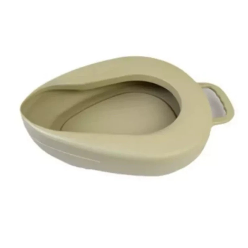 Beige conventional bedpan